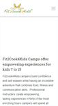 Mobile Screenshot of fit2cook4kids.org